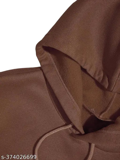 Basic brown hoodie