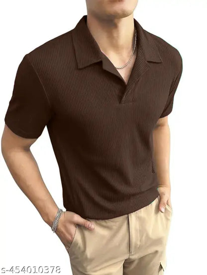 Brown Polo T-shirt