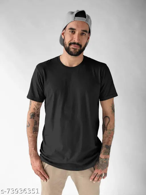 Basic black t-shirt