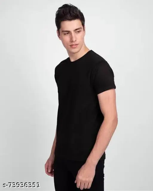 Basic black t-shirt