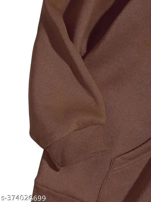 Basic brown hoodie